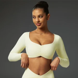 Berry Fit Berry Sculpt Long Sleeve - Ivory