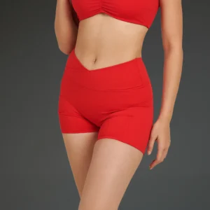 Solia Shorts - Berry Red